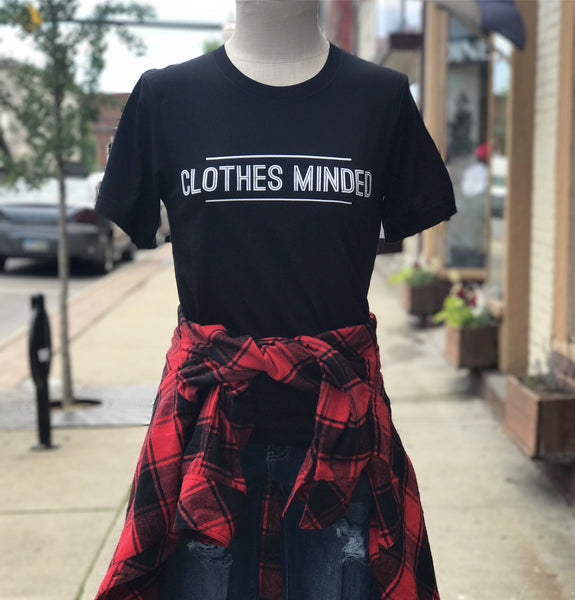 "Clothes Minded" graphic tee