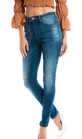 “The Delaney High Rise” Denim